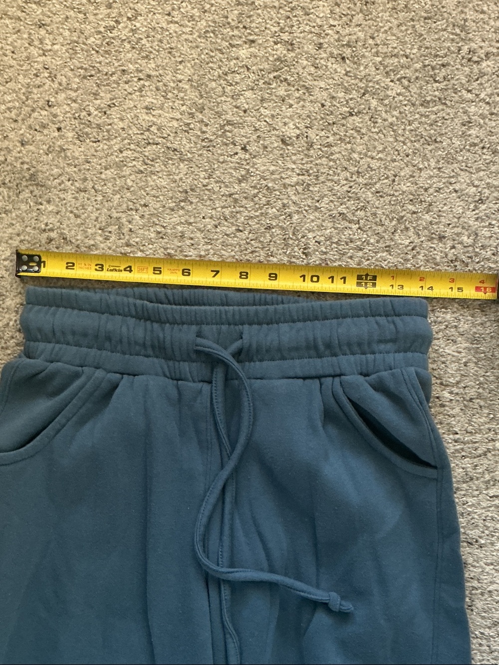 NWT Zenana Outfitters Wide-Leg Barrel Sweatpants - Dusty Blue - Picture 5 of 9